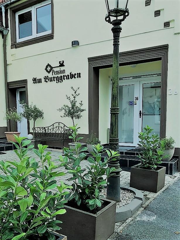 Haus Am Burggraben Hotel Hinte Exterior foto